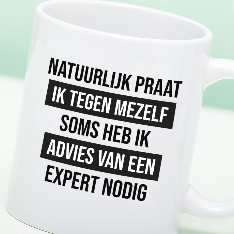 Mok Natuurlijk praat ik tegen mezelf