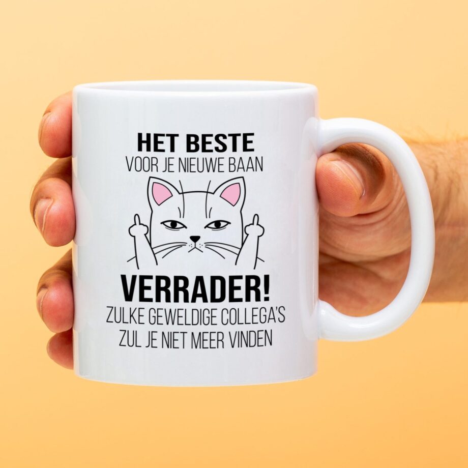 Mok Het beste voor je nieuwe baan